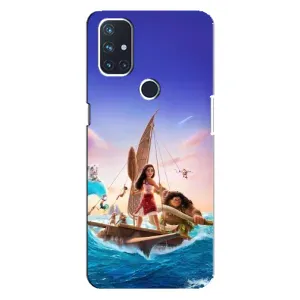 Чехол с мультфильмом Моана OnePlus Nord N100 (Команда Ваяна Мауи)