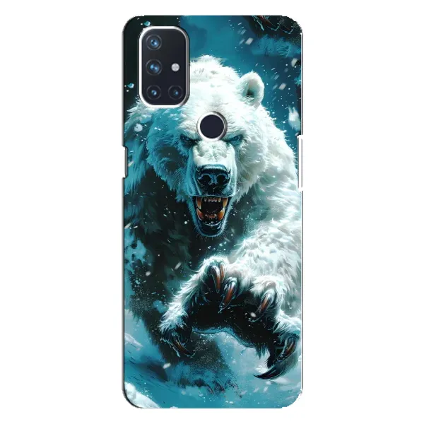 Чехол с принтом «Полярный медведь» для OnePlus Nord N100