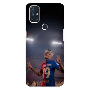 Чехол с футболистом Ламин Ямаль OnePlus Nord N100 (Ямаль на стадионе)