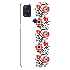 Чехол для Патриота Украины OnePlus Nord N100 - (AlphaPrint) (Яркая вишиванка)