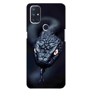 Чехол с картинкой «Хищники» для OnePlus Nord N100 (Черная змея)