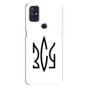 Чехлы для OnePlus Nord N100  Укр. Символика (AlphaPrint) (ЗСУ герб)