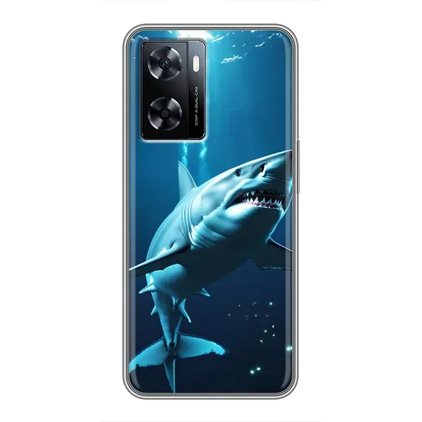 Чохол з принтом «Акула під водою» для OnePlus Nord N20 SE