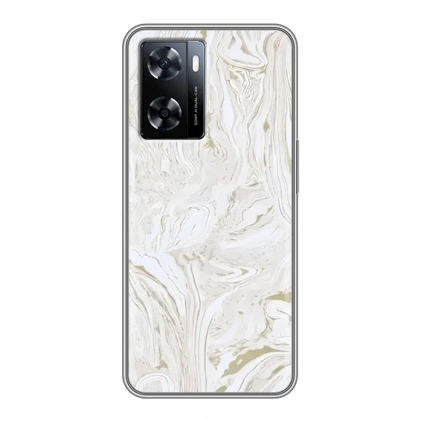 Чехол с принтом «Белый мрамор» для OnePlus Nord N20 SE