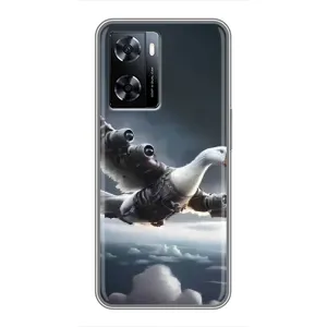 Чехол с мемом Тралалело тралала на OnePlus Nord N20 SE (Бомбардини гусини)