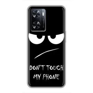 Чехол для ВанПлас Норд 20СЕ - (AlphaPrint) с печатью (ТОП продаж) (Dont Touch)
