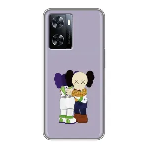 Чехлы для OnePlus Nord N20 SE - Bearbrick Louis Vuitton (PREMIUMPrint) (Дружба Беарбрик)