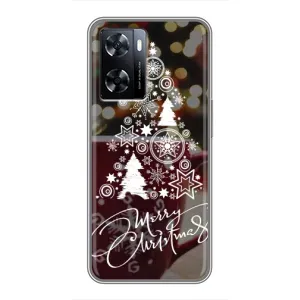Рождественские Чехлы для OnePlus Nord N20 SE (VPrint) (Елочка узорная)