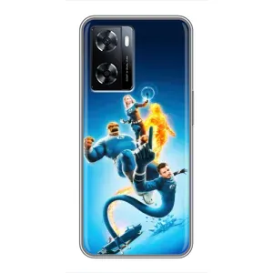 Чехол с принтом Фантастическая четверка для OnePlus Nord N20 SE (Герои Фантастическая Четверка)