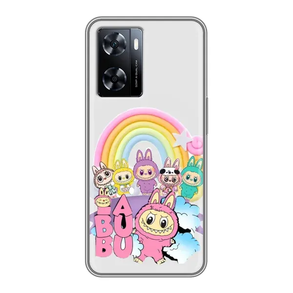Чохол з принтом «Фон Лабубу» для OnePlus Nord N20 SE
