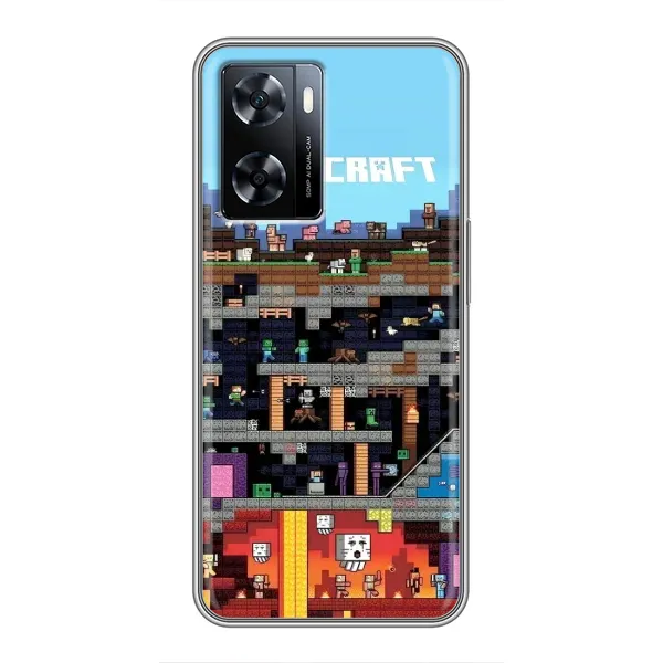 Чохол з принтом «фон Minecraft» для OnePlus Nord N20 SE Чохол з принтом «фон Minecraft» для OnePlus Nord N20 SE