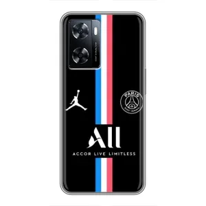 Чехлы PSG для OnePlus Nord N20 SE (AlphaPrint) (футболка ПСЖ)