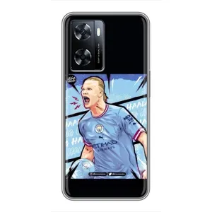 Чехлы с футболистом Ерлинг Холанд для OnePlus Nord N20 SE (AlphaPrint) (гол Эрлинг Холланд)