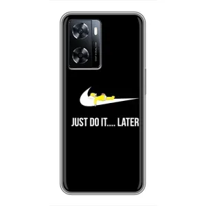 Чехол с Симпсонами для OnePlus Nord N20 SE (VPrint) (Гомер Later)