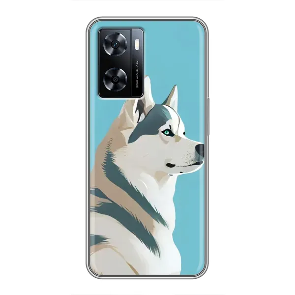 Чохол з принтом «Хаскі арт» для OnePlus Nord N20 SE Чохол з принтом «Хаскі арт» для OnePlus Nord N20 SE