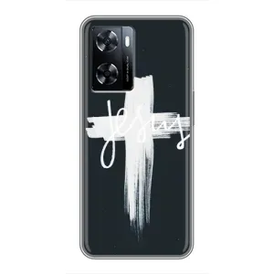 Чехол для OnePlus Nord N20 SE (AlphaPrint) - (Христианские) (Иисус)