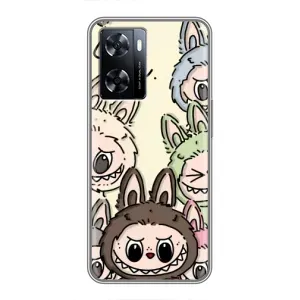Чехол с Лабубу на OnePlus Nord N20 SE (Золотая обезьяна Bored Ape)