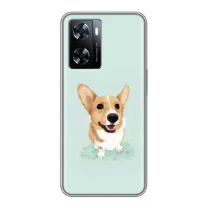 Чехлы с собаками для OnePlus Nord N20 SE (VPrint) (Корги)