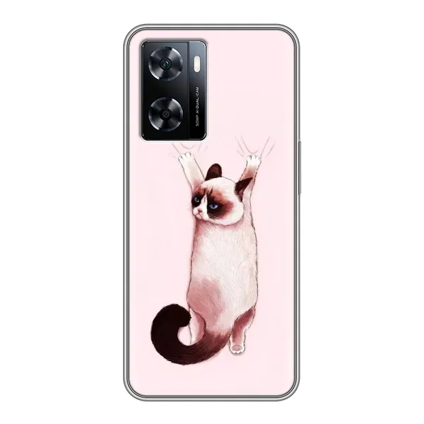 Чехол с принтом «Котик падает» для OnePlus Nord N20 SE