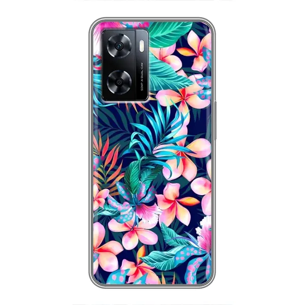 Чехол с принтом «Красочные цветы» для OnePlus Nord N20 SE Чехол с принтом «Красочные цветы» для OnePlus Nord N20 SE
