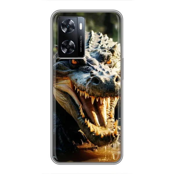 Чохол з принтом «Небезпечний крокодил» для OnePlus Nord N20 SE