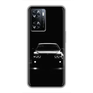 Чехол для ВанПлас Норд 20СЕ - с принтом БМВ (AlphaPrint) (Машина BMW)