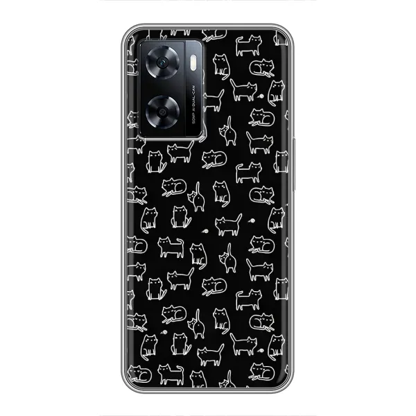 Чехол с принтом «Меленькие котики» для OnePlus Nord N20 SE