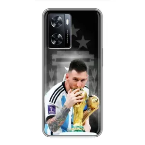 Чехлы для OnePlus Nord N20 SE (Leo чемпион) (AlphaPrint) (Месси Чемпион)