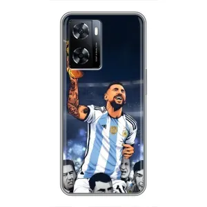 Чехлы для OnePlus Nord N20 SE (Leo чемпион) (AlphaPrint) (Месси с кубком)