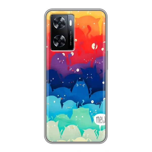 Чехол с принтом «Mew» для OnePlus Nord N20 SE