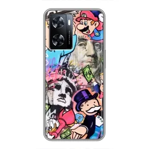 Чехлы с крутыми принтами для OnePlus Nord N20 SE - (PREMIUMPrint) (Monopoly man)