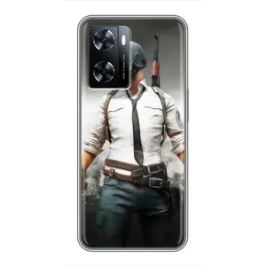 Чехол PUBG для ВанПлас Норд 20СЕ (AlphaPrint) (Пабг мен)