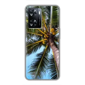 Силиконовый чехол с КАРТИНКАМИ лето для OnePlus Nord N20 SE (AlphaPrint) (Пальма)