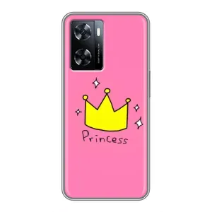 Чехол с картинкой (Стильные) для ВанПлас Норд 20СЕ - (AlphaPrint) (Princess)