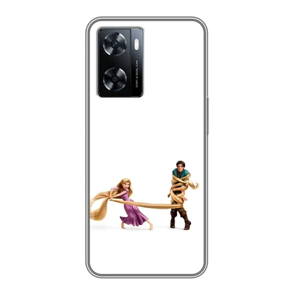 Чохол з принтом «Рапунцель та Флін» для OnePlus Nord N20 SE Чохол з принтом «Рапунцель та Флін» для OnePlus Nord N20 SE