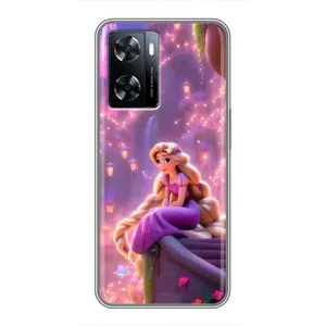 Чехол Рапунцель для OnePlus Nord N20 SE (Рапунцель в замке)