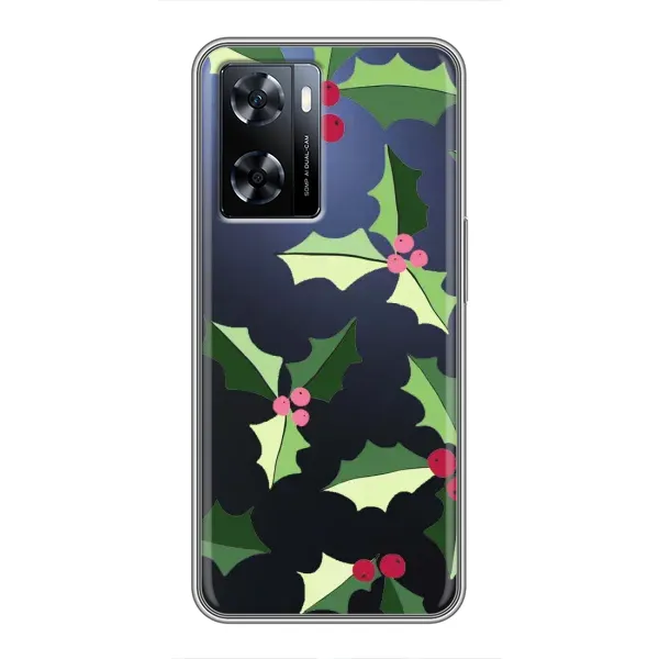 Чохол з принтом «Різдвяний фон» для OnePlus Nord N20 SE