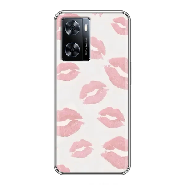 Чехол с принтом «Розовые губы» для OnePlus Nord N20 SE