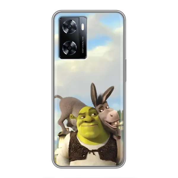 Чохол з принтом «Шрек та Осел» для OnePlus Nord N20 SE