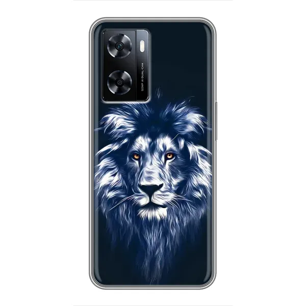 Чехол с принтом «Синий Лев» для OnePlus Nord N20 SE