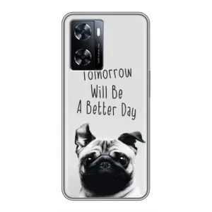 Чехлы с собаками для OnePlus Nord N20 SE (VPrint) (Смешной Мопс)