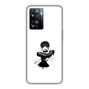 Чехлы Венсдей на OnePlus Nord N20 SE Уэнсдей (AlphaPrint) (танец Уэнздей)
