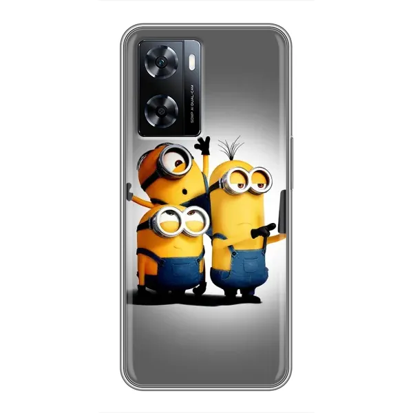 Чехол с принтом «Три миньона» для OnePlus Nord N20 SE