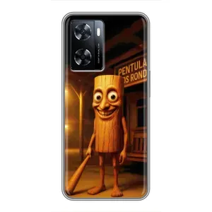 Чехол с мемом Тралалело тралала на OnePlus Nord N20 SE (Тунг тунг сахур)