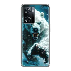 Чехол с картинкой «Хищники» для OnePlus Nord N20 SE (Полярный медведь)