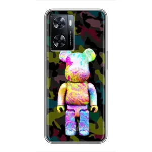 Чехлы для OnePlus Nord N20 SE - Bearbrick Louis Vuitton (PREMIUMPrint) (Яркий Bearbrick)