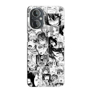 Чехлы Персонажи Аниме Наруто для OnePlus Nord N20 (AlphaPrint) (Ahegao manga)