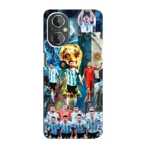 Чехлы Месси для OnePlus Nord N20 (AlphaPrint) (Аргентина Месси)