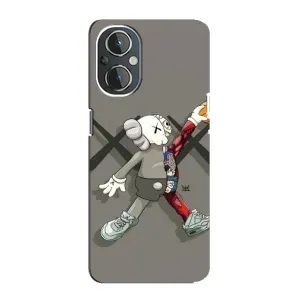 Чехлы для OnePlus Nord N20 - Bearbrick Louis Vuitton (PREMIUMPrint) (Беарбрик Джордан)
