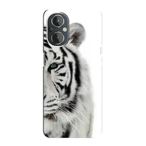 Чехлы с картинками животных OnePlus Nord N20 (Белый Тигр)